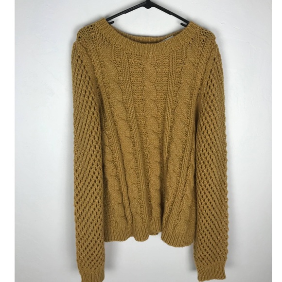 NWT Love Shack Fancy Cabled Rosie Sweater - Picture 5 of 5